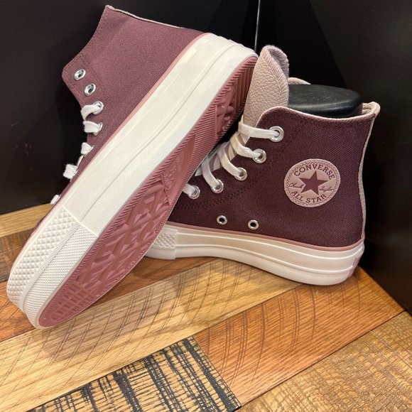 Converse Shoes - Converse Chuck Taylor All Star Lift Platform High Dark Wine Women's Sneakers